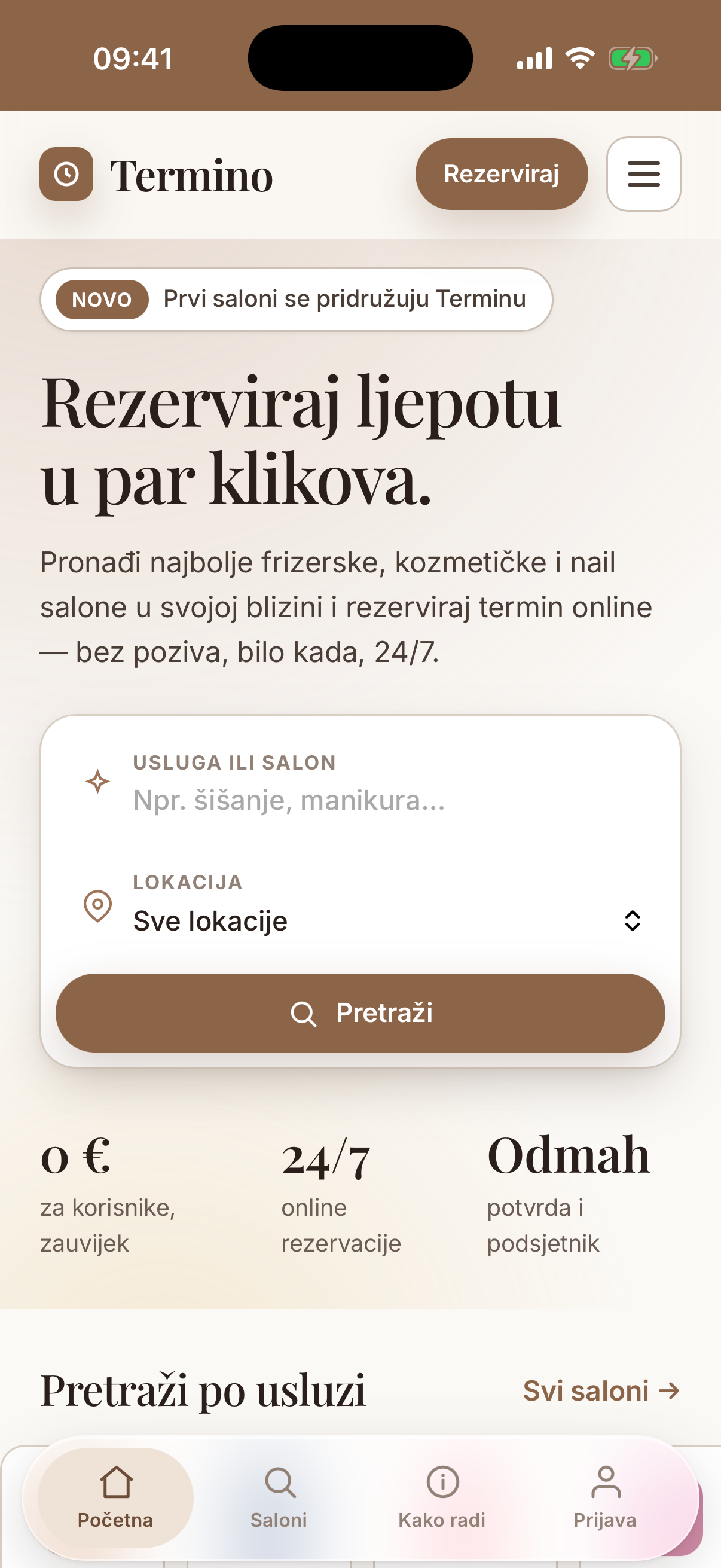 Termino native iPhone app